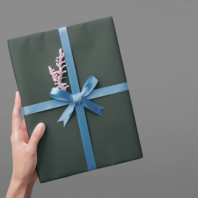 Essex Grönt Solid Färg Presentpapper (Skapare uppladdad)