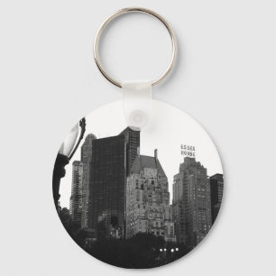 Essex House Black & White NYC Nyckelring