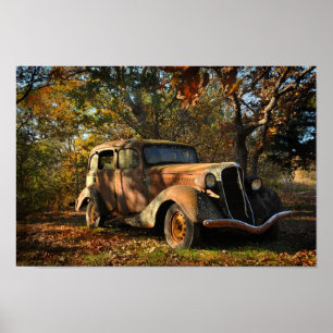 Essex Terraplan i hennes gloria Poster