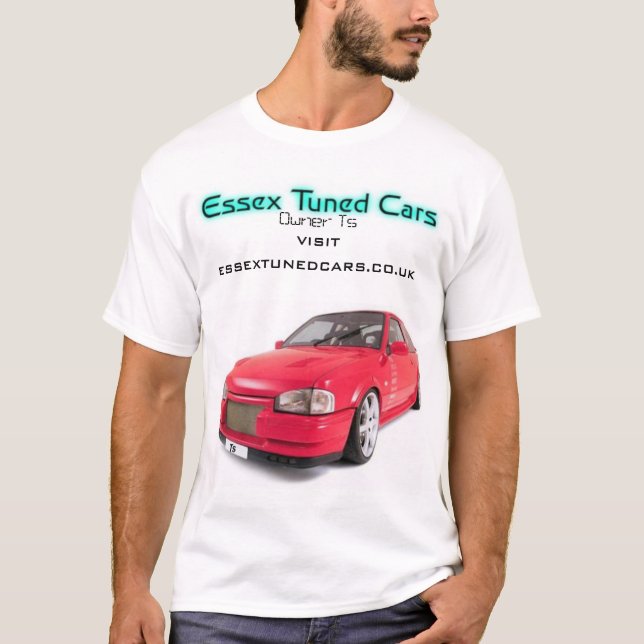 Essex trimmade upplagan för bilar P T-shirt (Framsida)