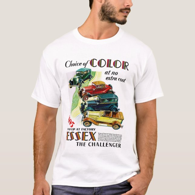 Essex utmanarebilen t-shirt (Framsida)