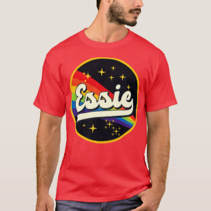 Essie Rainbow in Space Vintage Stil T Shirt