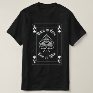 Esskort Spader Spelkort T-shirt