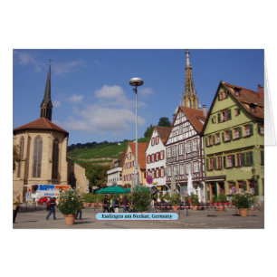 Esslingen am Neckar, Tyskland Hälsningskort