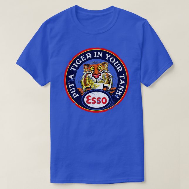 Esso Tiger T Shirt (Design framsida)