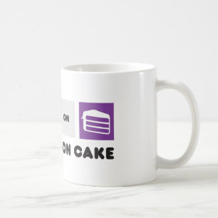 Essspringa på tårtamuggen kaffemugg