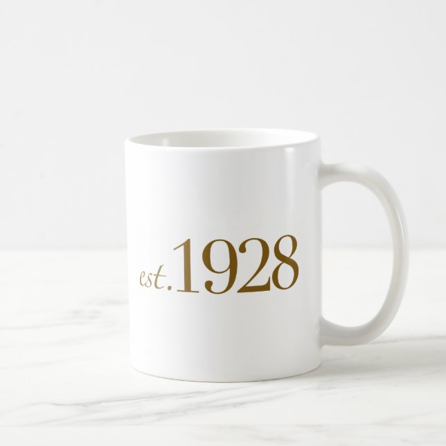 Est 1928 kaffemugg (Höger)