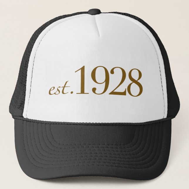 Est 1928 truckerkeps (Framsida)