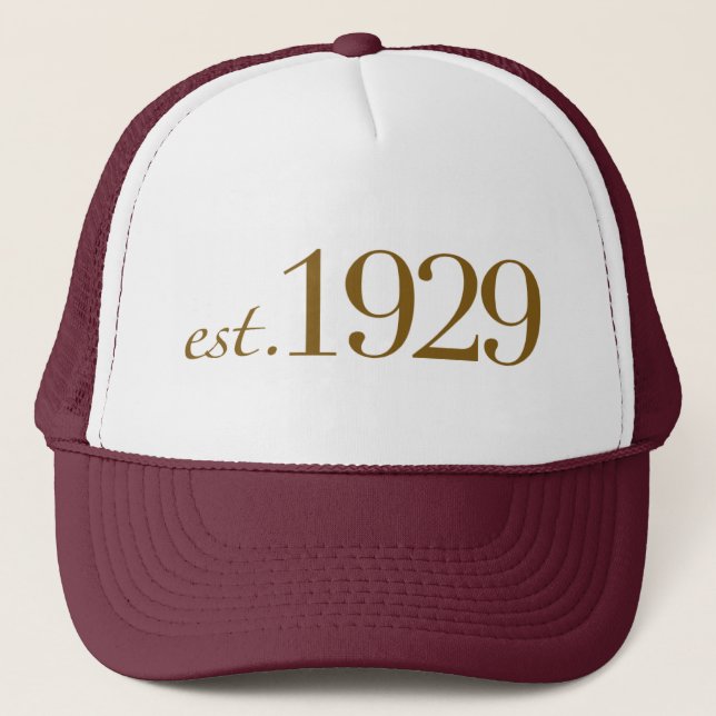 Est 1929 truckerkeps (Framsida)