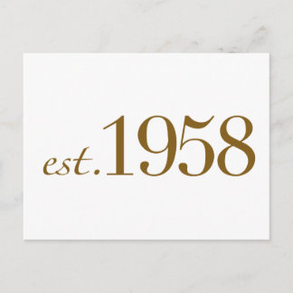 Est 1958 vykort