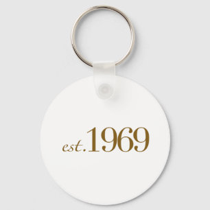 Est 1969 nyckelring