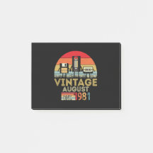 EST 1981 augusti Vintage 40 födelsedagar