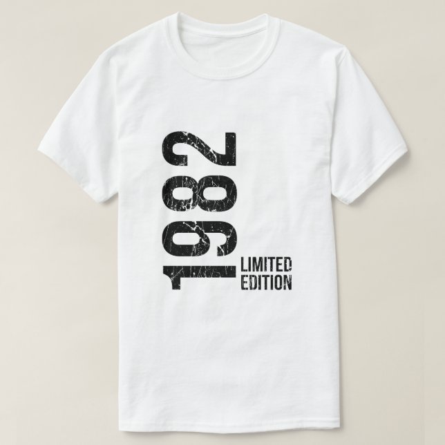 Est 1982 Limited Edition 44-årspresenter  T Shirt (Design framsida)