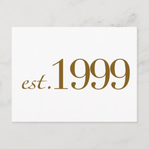 Est 1999 vykort