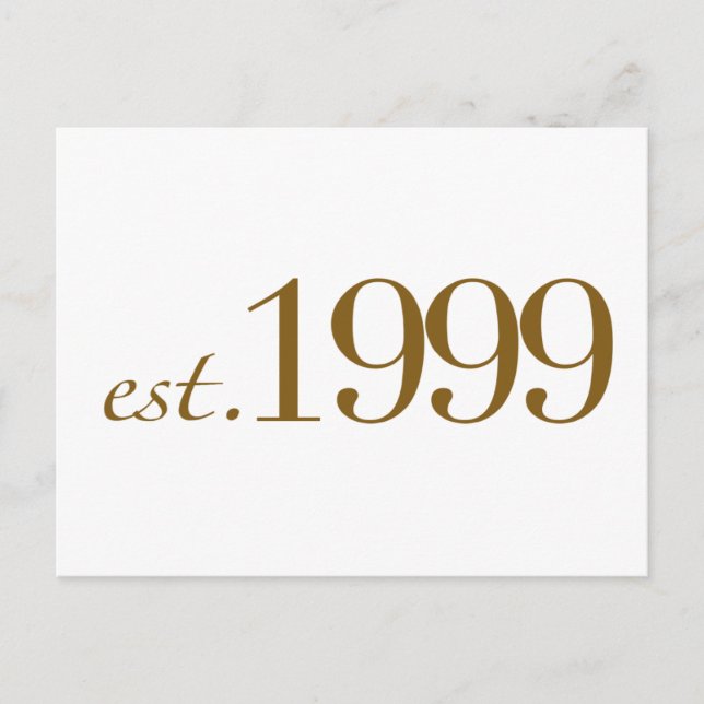 Est 1999 vykort (Framsida)