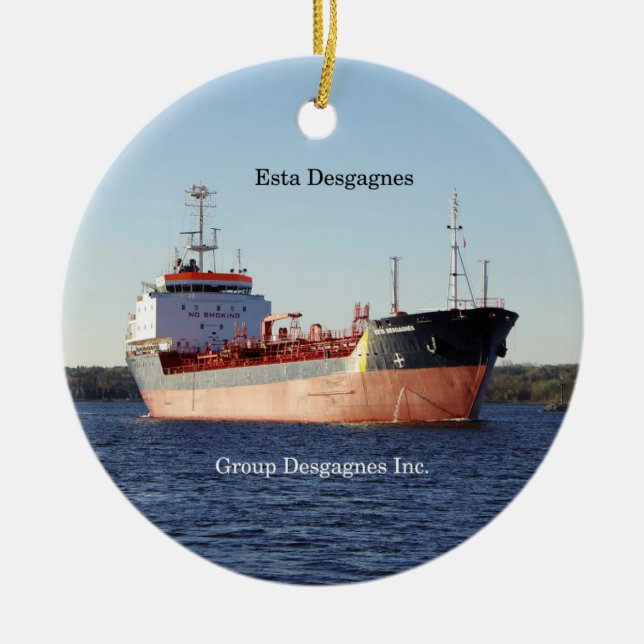 Esta Desgagnes ornament (Framsidan)