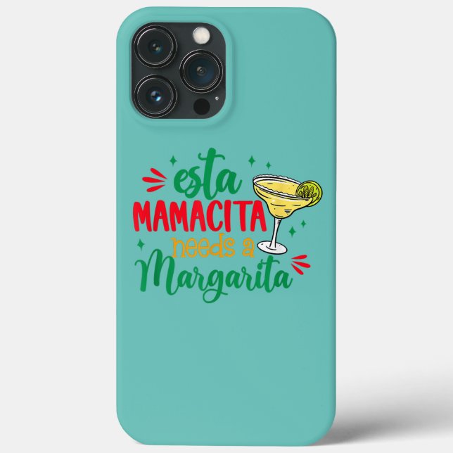Esta Mamacita Needs A Margarita Mexican Mamma Cinc (Baksida)
