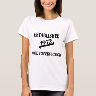 Established 1972 tee shirt