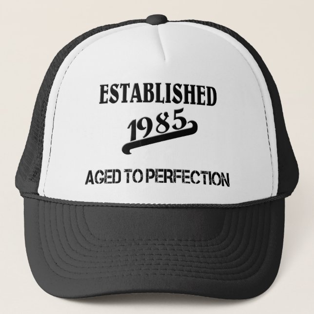 Established 1985 truckerkeps (Framsida)