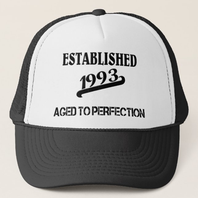 Established 1993 truckerkeps (Framsida)