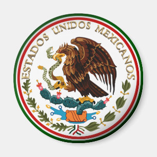 Estados Unidos Mexicanos (Eagle från mexikanska Fl Magnet