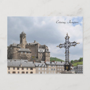 Estaing, Frankrike-vykort Vykort
