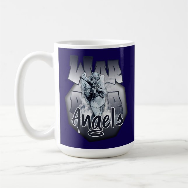 Estampa Anjo - Warrior Angels - Caneca Kaffemugg (Vänster)
