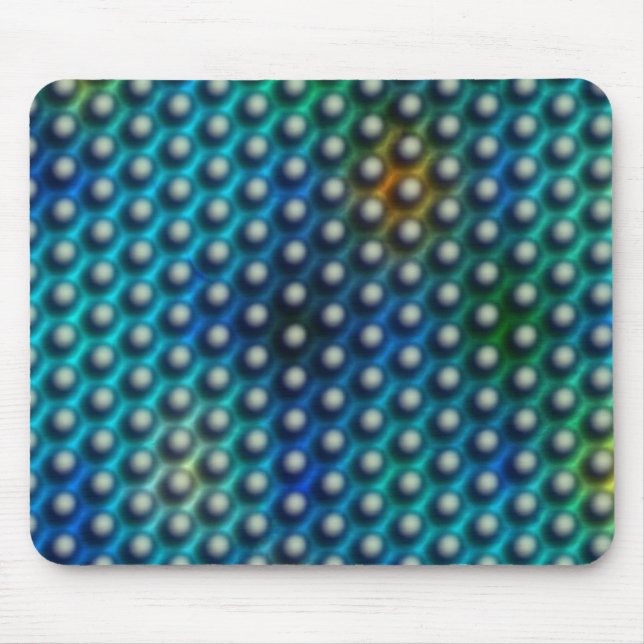 Estampa azul com esferas ou bolinhas musmatta (Framsidan)