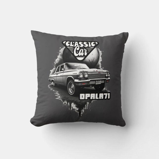 Estampa Carro - Classic Car Opala 71 - Almofada Kudde (Framsida)