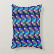 Estampa colorida, "escama quadrada".