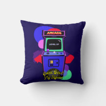 Estampa Game - Retro Arcade Game - Almofada