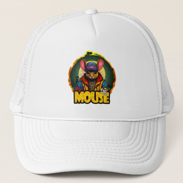 Estampa Hip Hop - Big mouse - Bone Keps (Framsida)