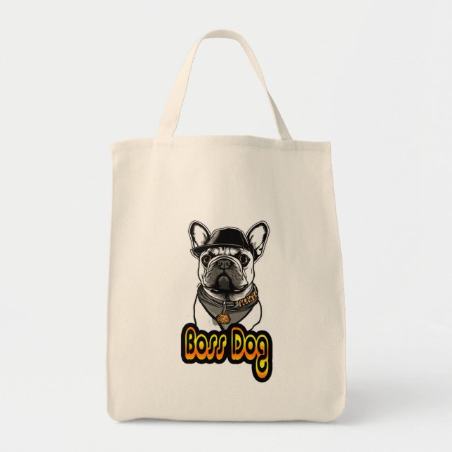 Estampa Hip Hop - Boss Dog - Bolsa Tygkasse (Framsidan)