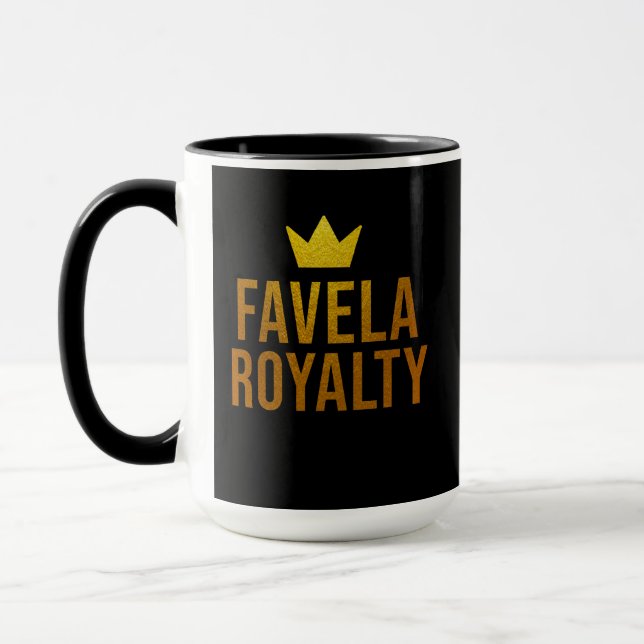 Estampa Hip Hop - Favela Royalty -  Mugg (Vänster)