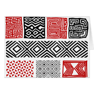 Estampa indígena nº 02 hälsningskort