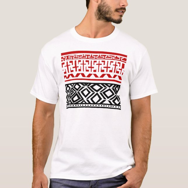 Estampa indígena nº 03 tee shirt (Framsida)