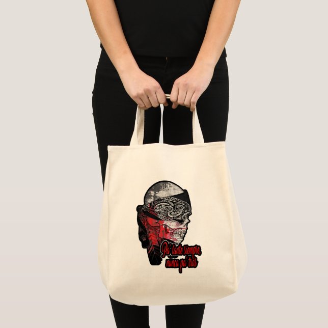 Estampas Hip Hop - Nunca Pa’trás - Bolsa Tygkasse (Framsida (produkt))