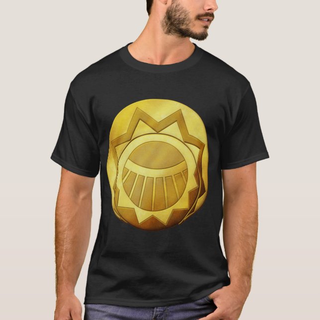 Estebans medaljongpojke t shirt (Framsida)