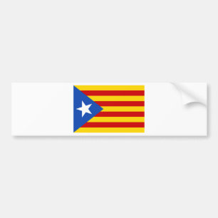 Estelada banderaindependentista de Catalunya Bildekal