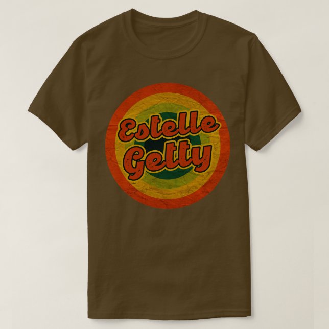estelle getty t shirt (Design framsida)