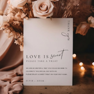 Estelle Modern Minimal Kärlek är ett svet favoritt Poster