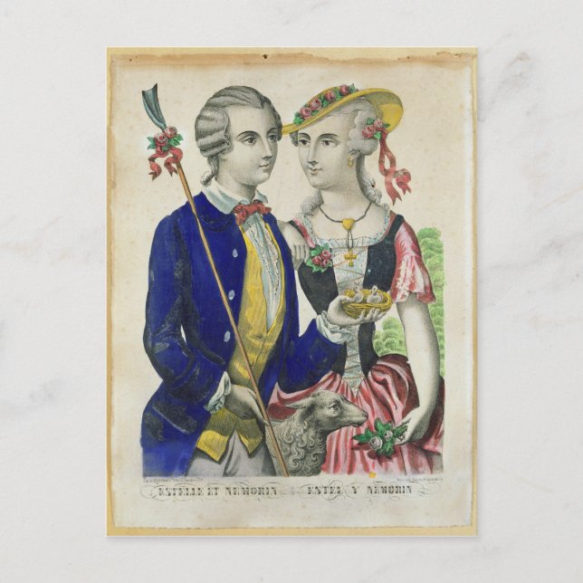 Estelle och Nemorin Vykort (Framsida)