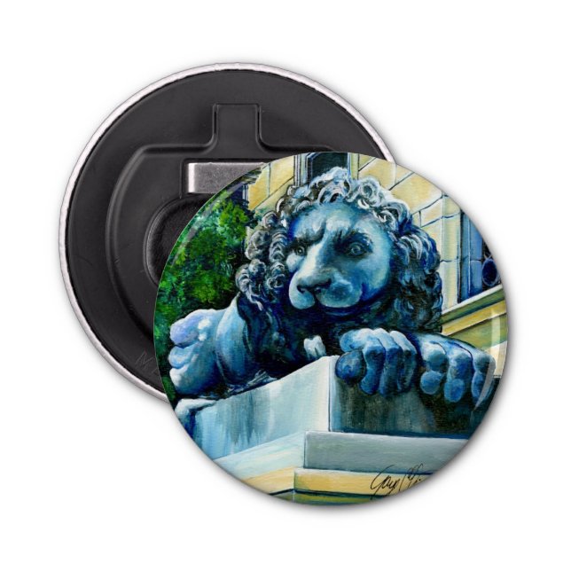 Estemet Kattdjur, Washington DC, USA Flasköppnare (Framsidan)