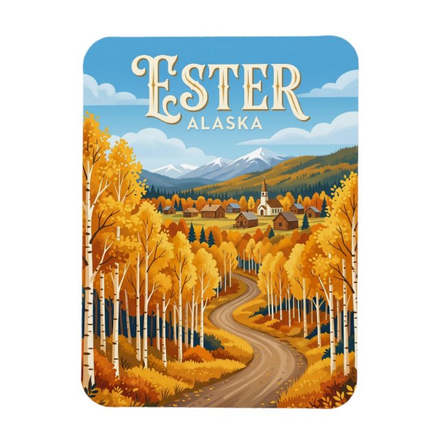 Ester USA Magnet (Vertikal)