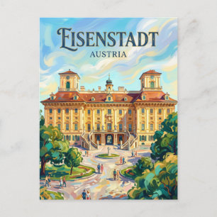 Esterházy-palatset Österrike Vykort