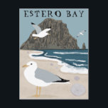 Estero Bay Morro Sten California Fiskmåsar Vykort<br><div class="desc">Kolla coolan av Morro Bay i Kalifornien. Vare sig du är en lokal eller bara kärlek i den här strandstaden, visa att du är en fläkt med det här coolan vykort. Och kolla min butik för mer produkter och design. Du kan alltid lägga till en egen text. Säg till om...</div>