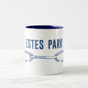 Esterparks klätterkvittring Två-Tonad mugg