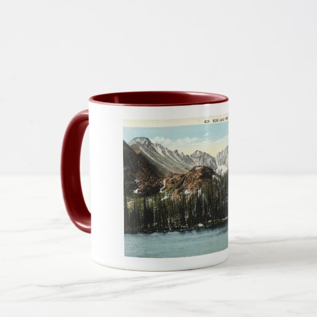 Estes Park, Colorado, Bear Sjö, Long's Peak Mugg (Framsida vänster)