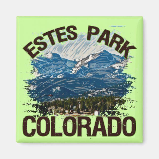 Estes Park, Colorado Magnet (Framsidan)