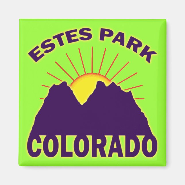 ESTES PARK COLORADO MAGNET (Framsidan)